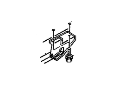 Mopar 4778133 Bracket Pkg-Pkg - Hood Hinge Repair
