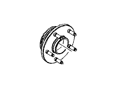 Mopar 52104499AB Brake Hub And Bearing