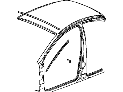 Mopar 5288571AB Molding-Windshield