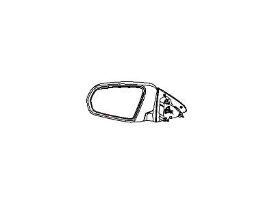 Dodge Avenger Car Mirror - 1CK921KGAB