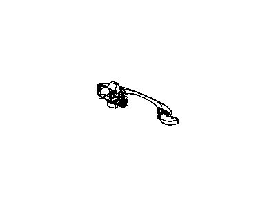 Mopar 5074194AG Handle-Exterior Door