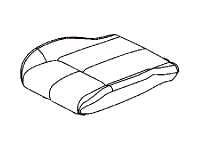 Mopar 5PJ09DX9AA Front Seat Cushion Cover