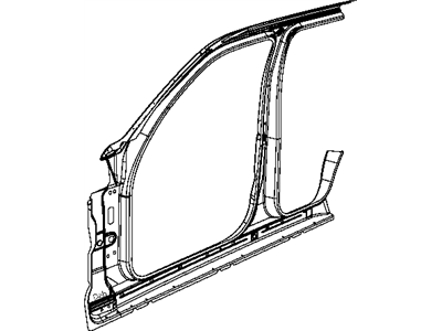 Mopar 68003958AC Panel-Body Side Aperture Front