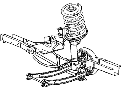 Dodge Neon Brake Line - 4509802AC