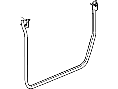 Mopar 55395728AE WEATHERSTRIP-Door Glass Run Channel