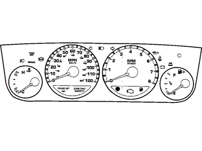 2005 Dodge Neon Speedometer - 4671805AN
