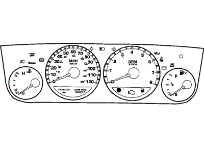 Dodge Neon Instrument Cluster - 4671805AN