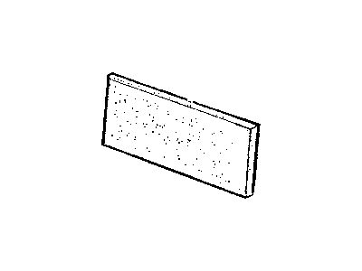 Mopar 4724890AA SILENCER-Dash Panel