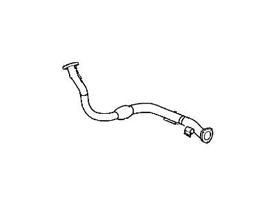 2000 Jeep Cherokee Exhaust Pipe - 52020027AC
