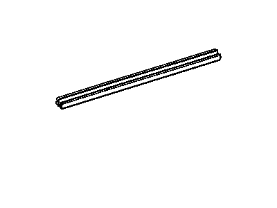 Mopar 55364231AE WEATHERSTRIP-Front Door Belt Inner