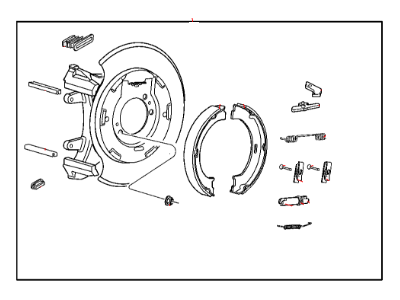 Mopar 52129177AA Plate-Parking Brake