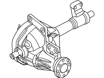 Mopar 52114434AD Axle-Service Front