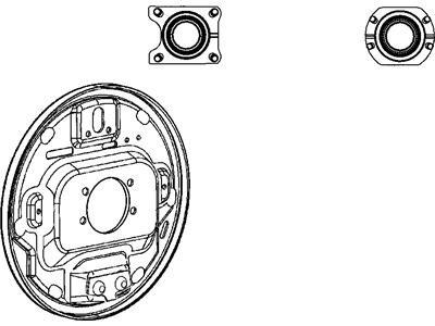 Mopar 5159102AA Plate-Brake Backing