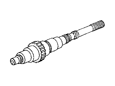 Mopar 5016386AA Shaft-Transmission