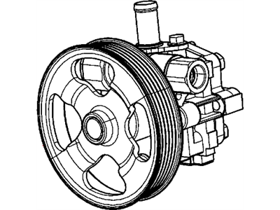 2016 Dodge Journey Power Steering Pump - 5154355AB