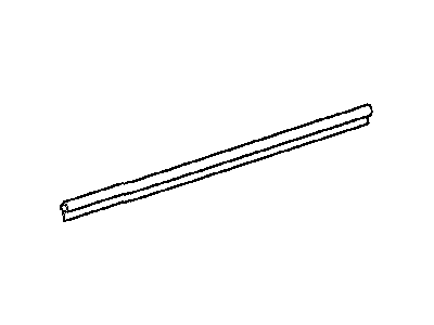 Mopar 5065160AA WEATHERSTRIP-Front Door SILL Secondary