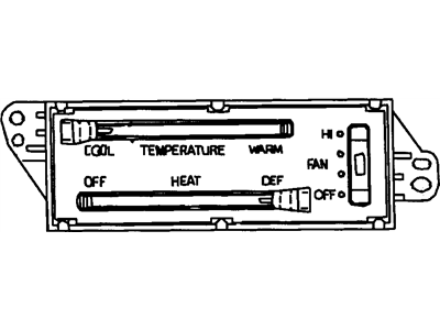 Mopar 55055458AC Control-Heater