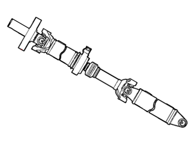 Mopar 52098065AB Drive Shaft