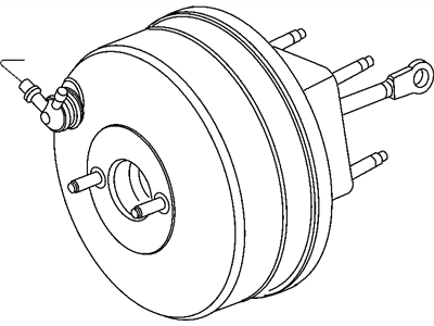 Mopar 5142651AB Booster-Power Brake