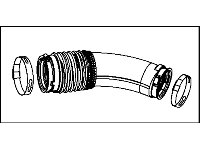 Jeep Grand Cherokee Air Intake Coupling - 68202826AA