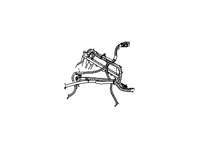 Mopar 56051166AB Battery Negative Wiring