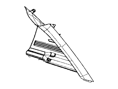 Mopar YE52DW1AF Panel-D Pillar