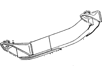 Mopar 55274828 ISOLATOR Body Hold Down