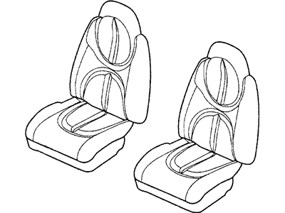 Mopar 5083703AA Frame St-Front Seat Cushion