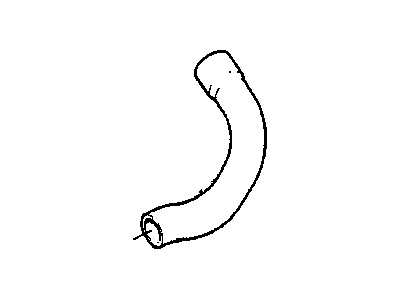 2005 Jeep Wrangler Radiator Hose - 52080031AD