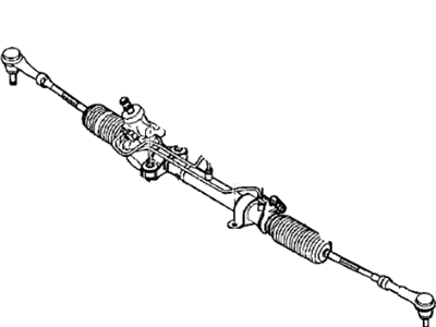 Mopar 5085317AA Complete Rack Assembly