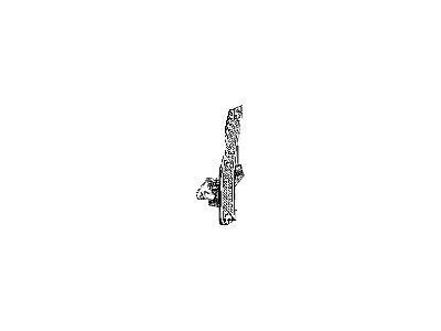 Mopar 5067590AD Front Door Window Regulator