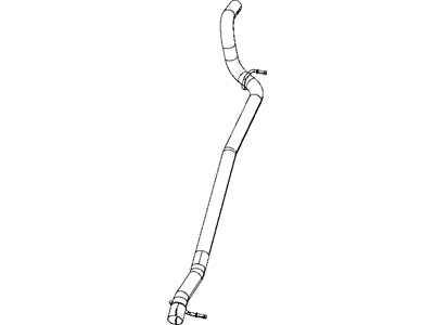 Mopar 52059939AD Extension-Exhaust Pipe To MUFFLER