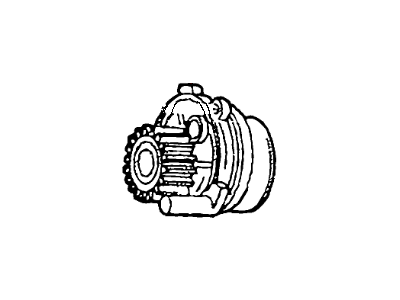 Jeep Renegade Water Pump - 68290837AA