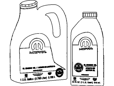 Mopar 5127394PB Oil-5W40