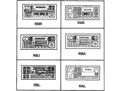 Mopar 4704373AE Radio-AM/FM With Cd And EQUALIZER