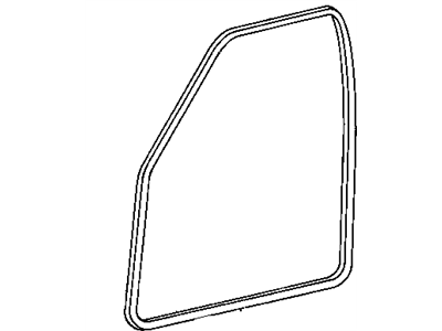 Mopar 55276503AA WEATHERSTRIP-Front Door