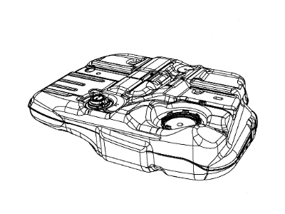 Mopar 68158197AD Fuel Tank