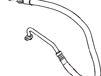 2002 Dodge Neon A/C Hose - 5058131AB