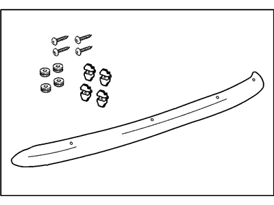 Mopar 82204314 Shield-Air - Front