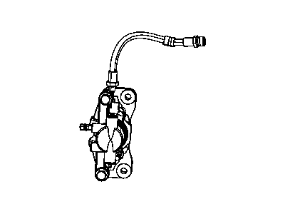 Mopar 5085960AC Hose-Brake