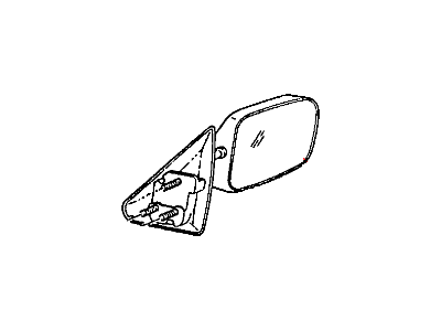 Mopar 55076613 Driver And Passenger Power Side View Mirrors