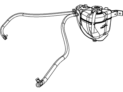 Mopar 55056542AC Bottle-COOLANT Recovery