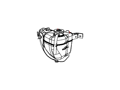 Mopar 55056622AB Bottle-PRESSURIZED COOLANT