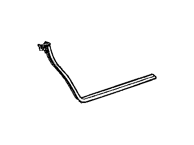 Mopar 4865562AA WEATHERSTRIP-Front Door Opening