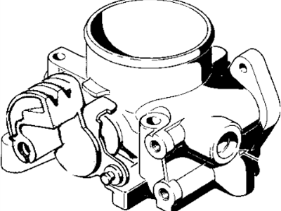 1995 Dodge Avenger Throttle Body - 4669860