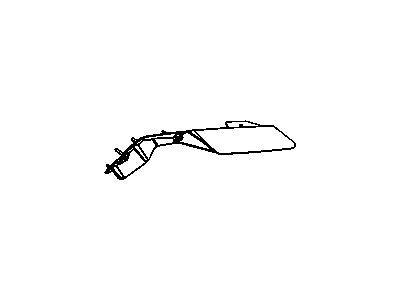 Mopar 4806231AC Bracket-FASCIA Support