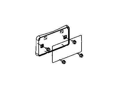 Mopar 4806190AA Plate Kit