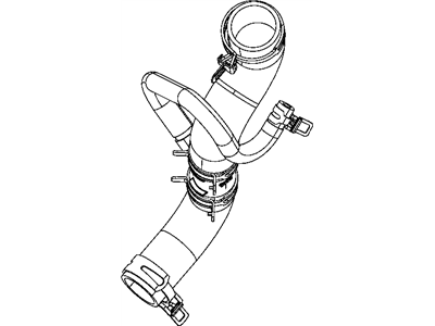 Mopar 52014895AC Hose-Radiator Outlet