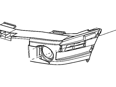 Mopar 55077564AE Support-Front Fascia