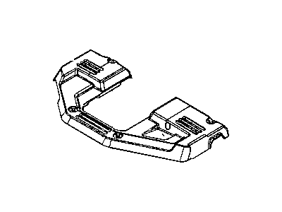 Mopar 68038168AA Shield-Heat